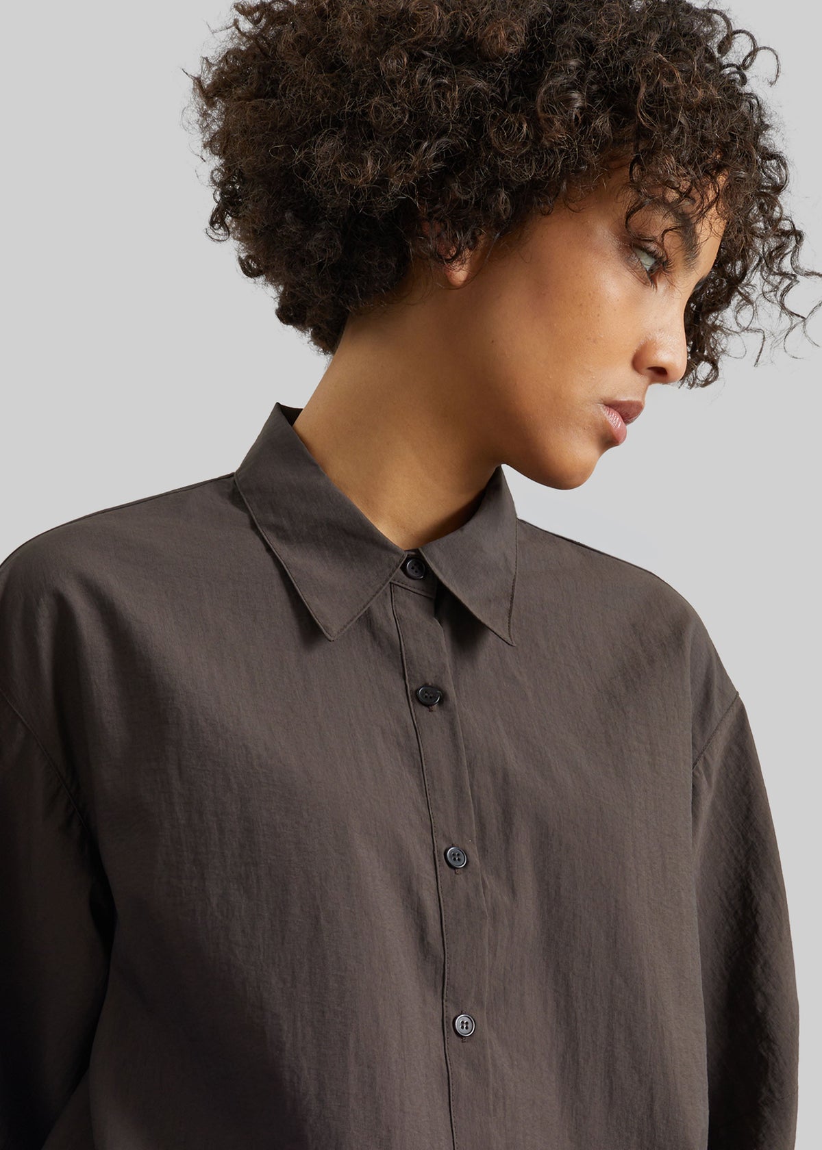 Comporta Drawstring Shirt - Brown β view 7 of 9