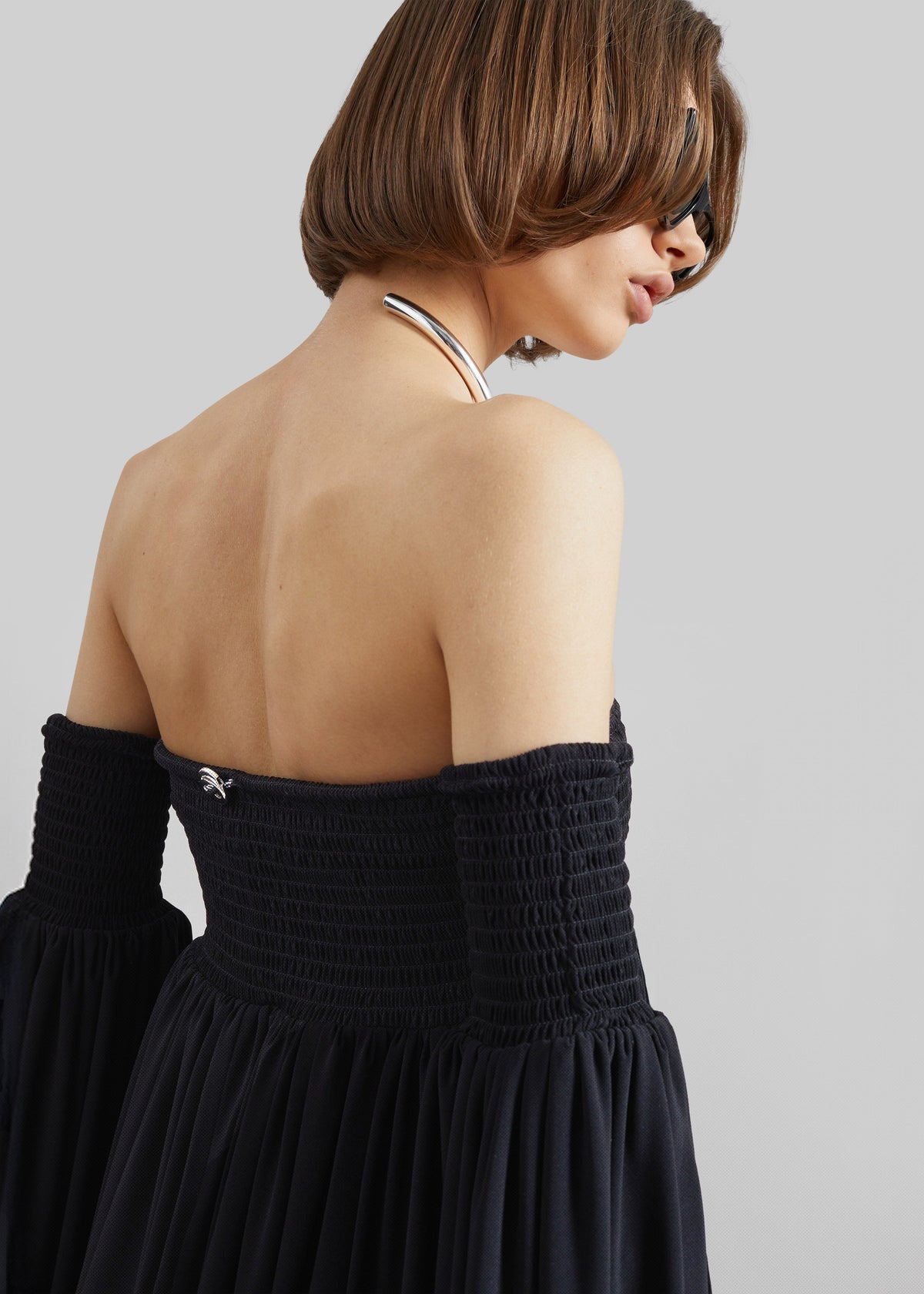 Coperni All In One Smock Dress - Black β view 4 of 8