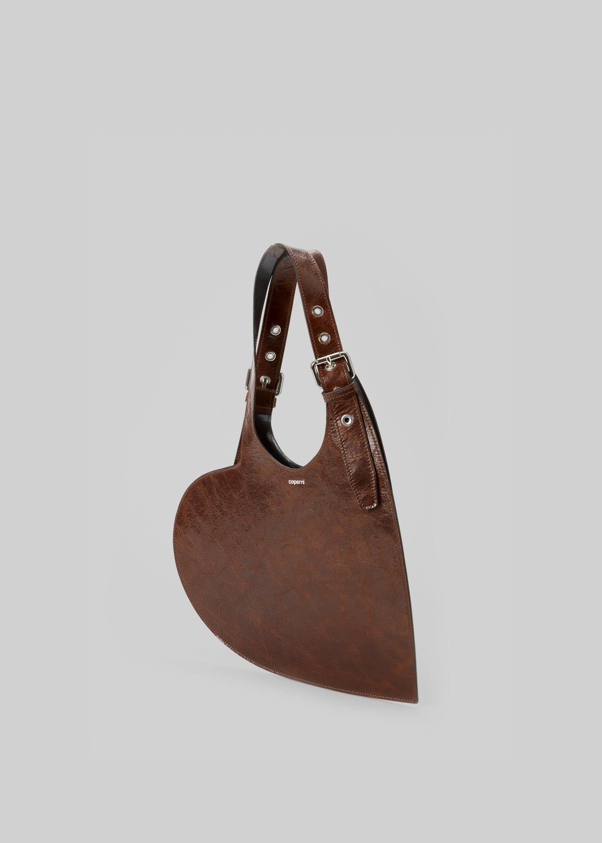 Coperni Belt Heart Tote Bag - Brown β view 3 of 4