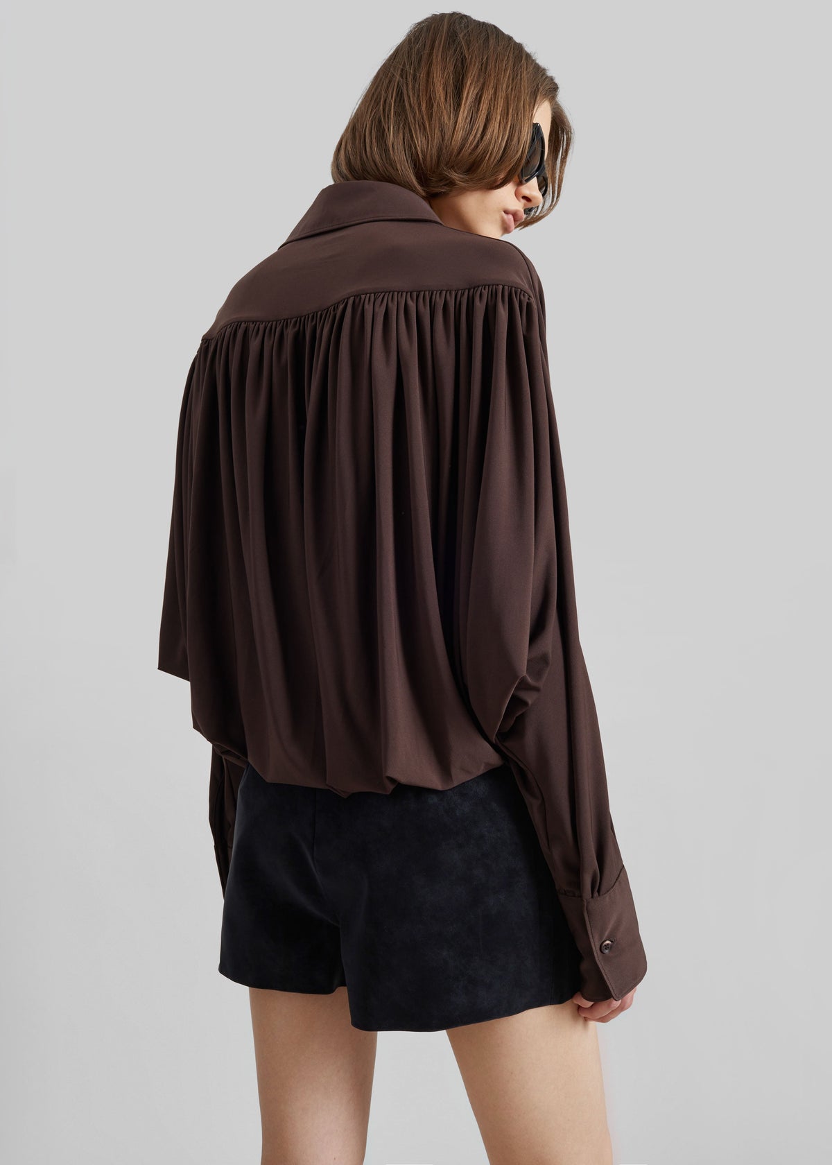 Coperni Draped Boxy Body - Brown β view 7 of 7