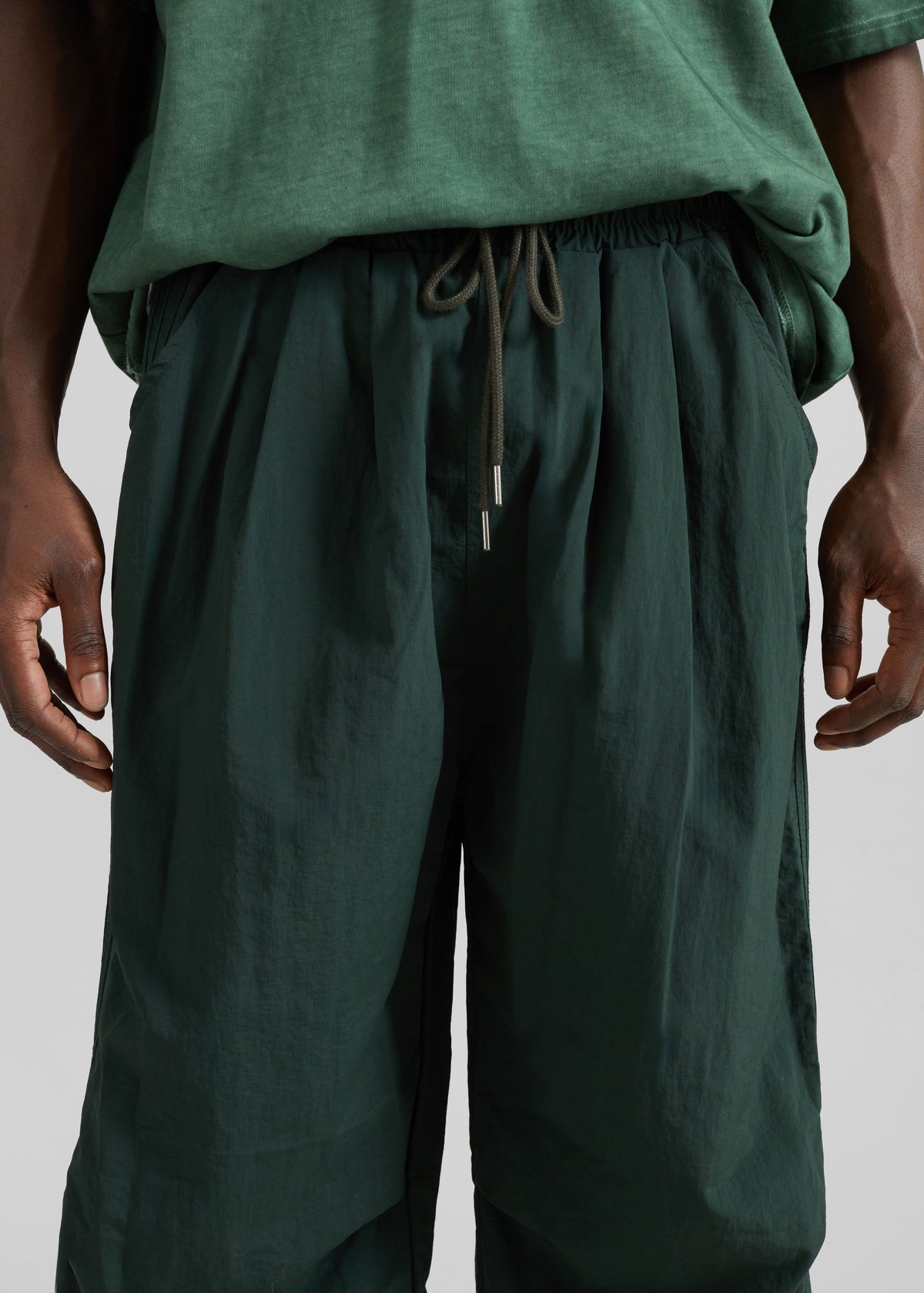Craig Drawstring Track Pants - Green β view 3 of 5