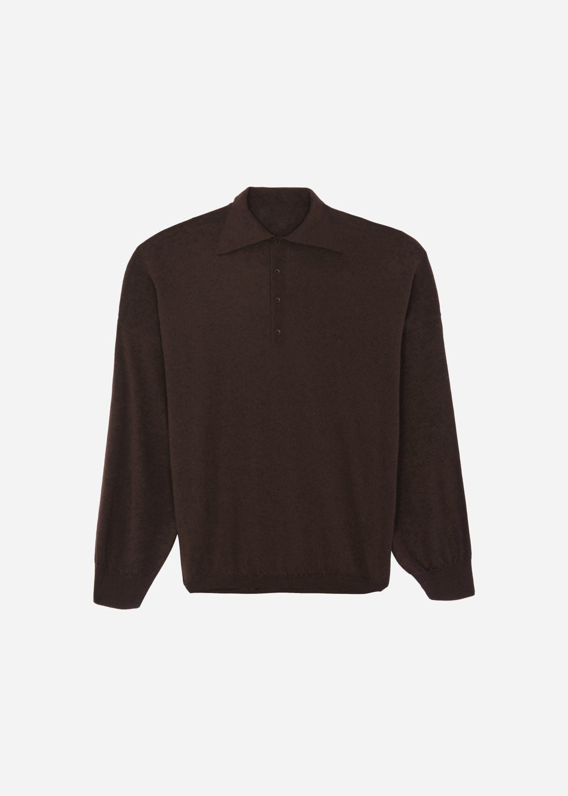 Croydon Padded Knit Polo - Brown β view 8 of 8
