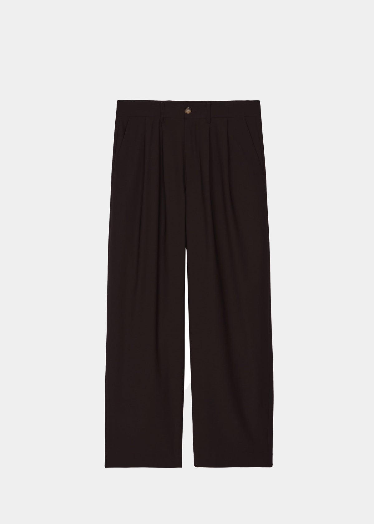 Dalton Wool Blend Trousers - Brown β view 8 of 8