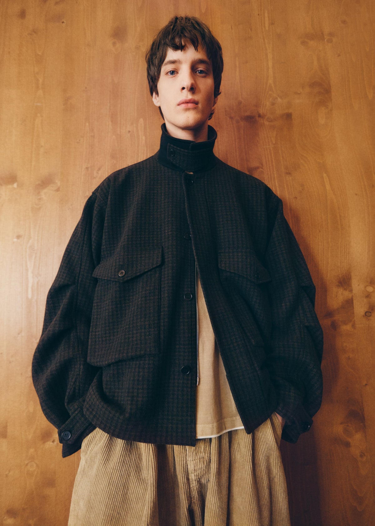 Dashiell Boxy Jacket - Black/Brown β view 6 of 9