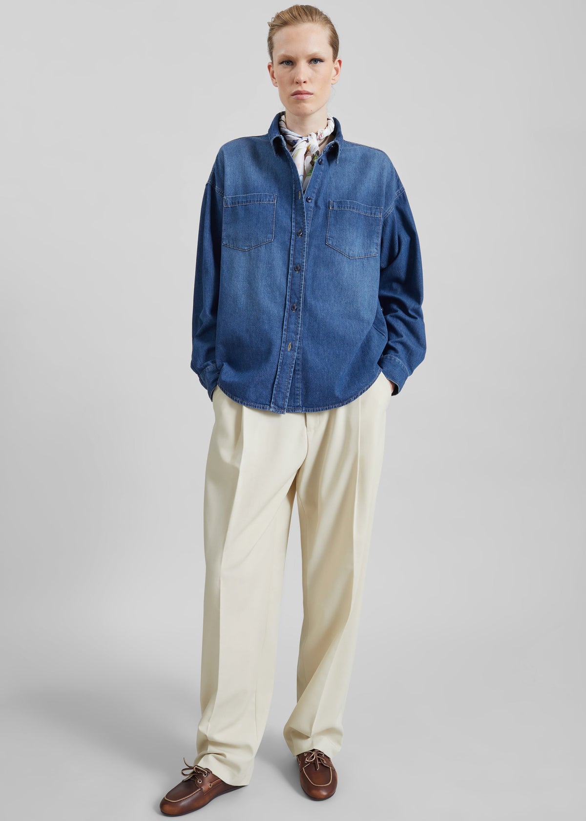 Deira Denim Shirt - Blue Wash – view 6 of 10