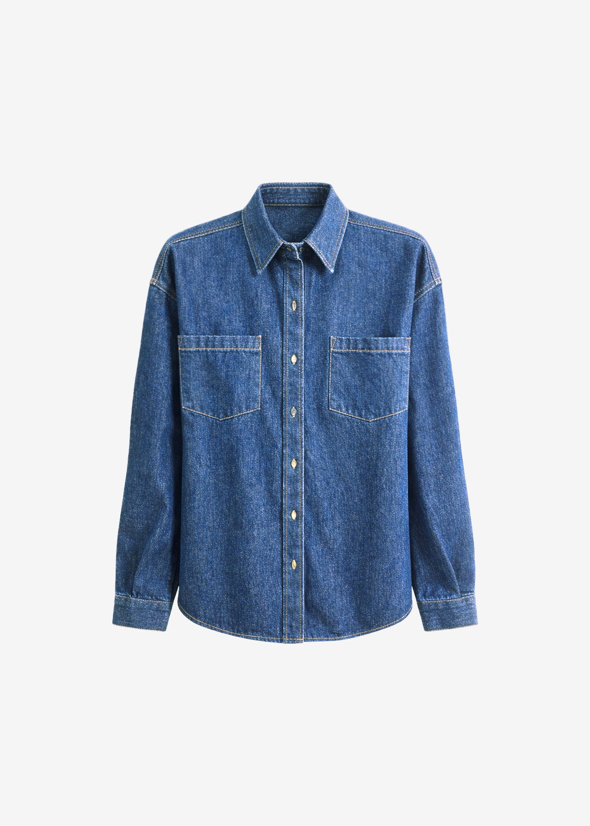 Deira Denim Shirt - Blue Wash – view 10 of 10