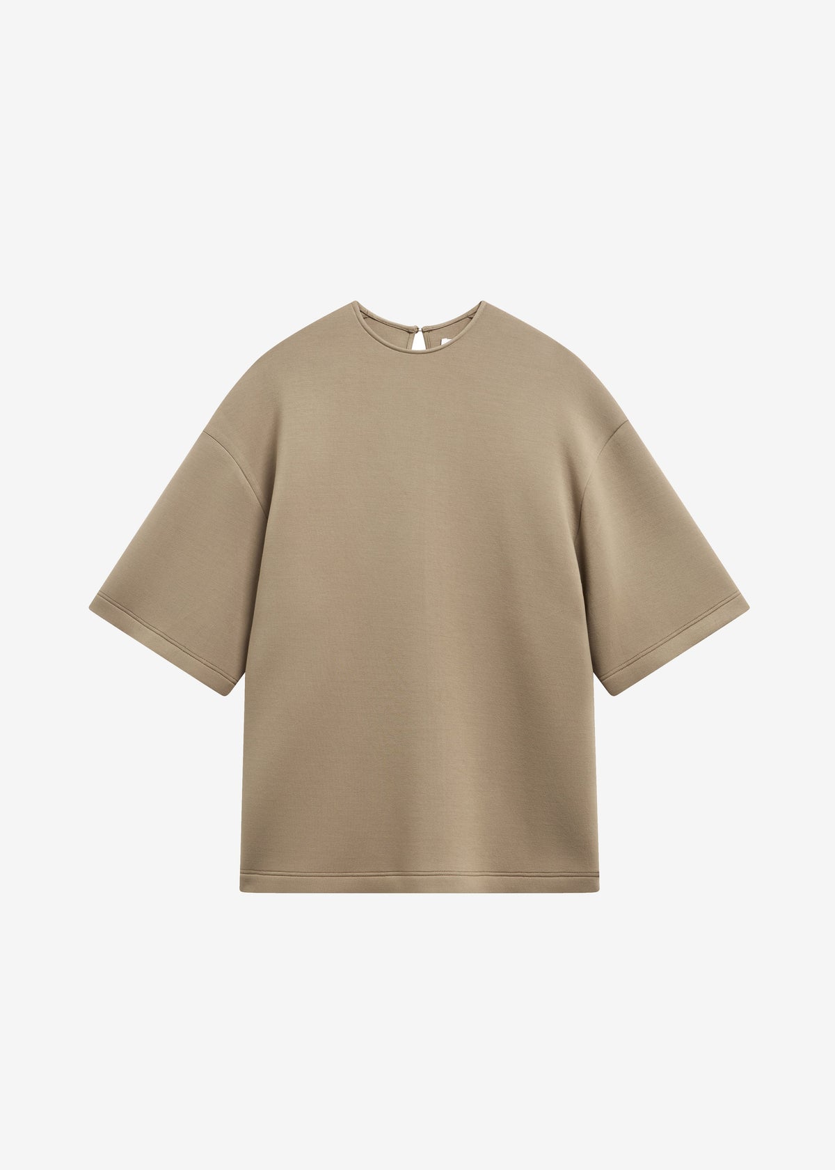 Delancey Neoprene Tee - Camel β view 8 of 8