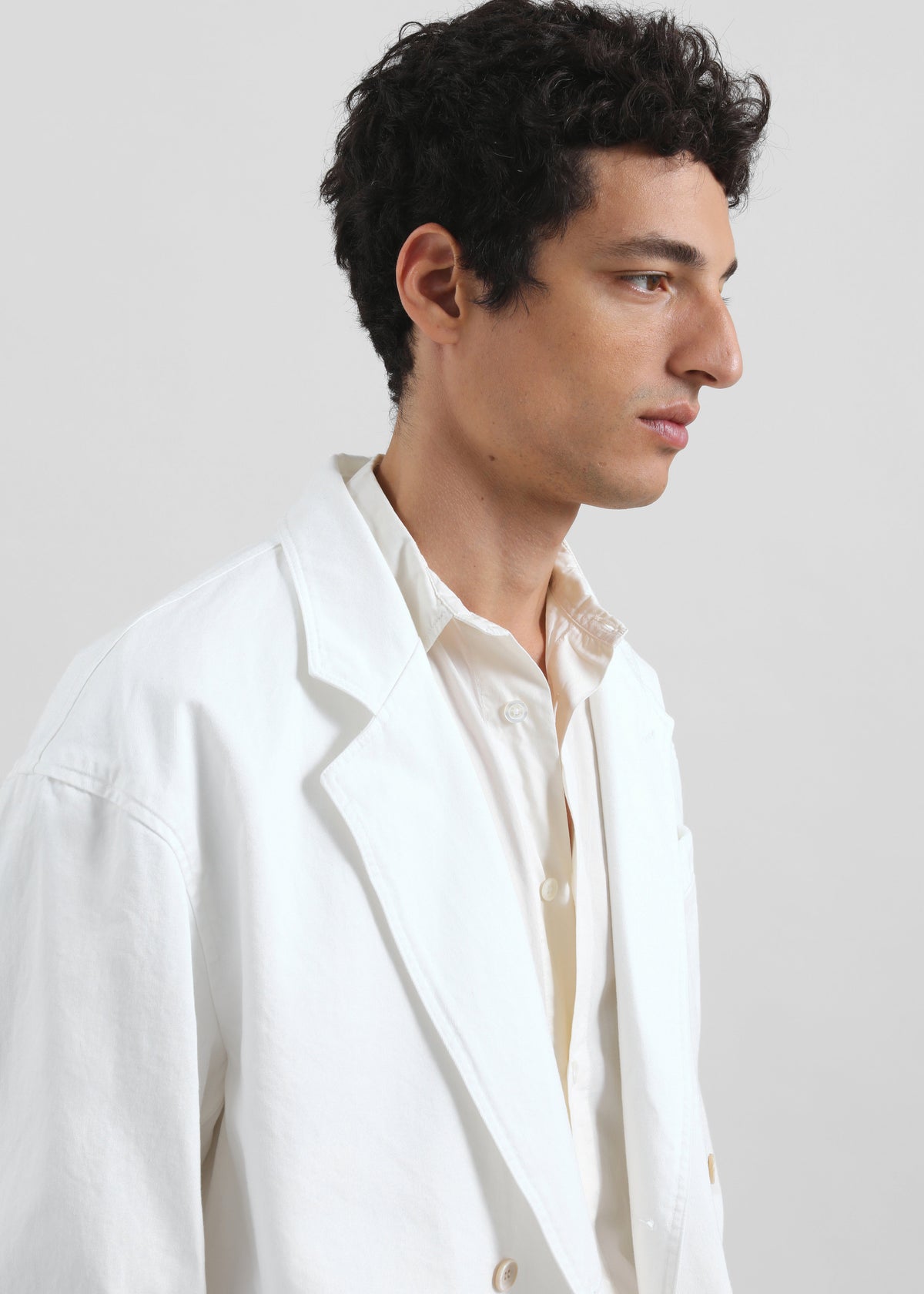 Denaye Cotton Blazer - White β view 6 of 9