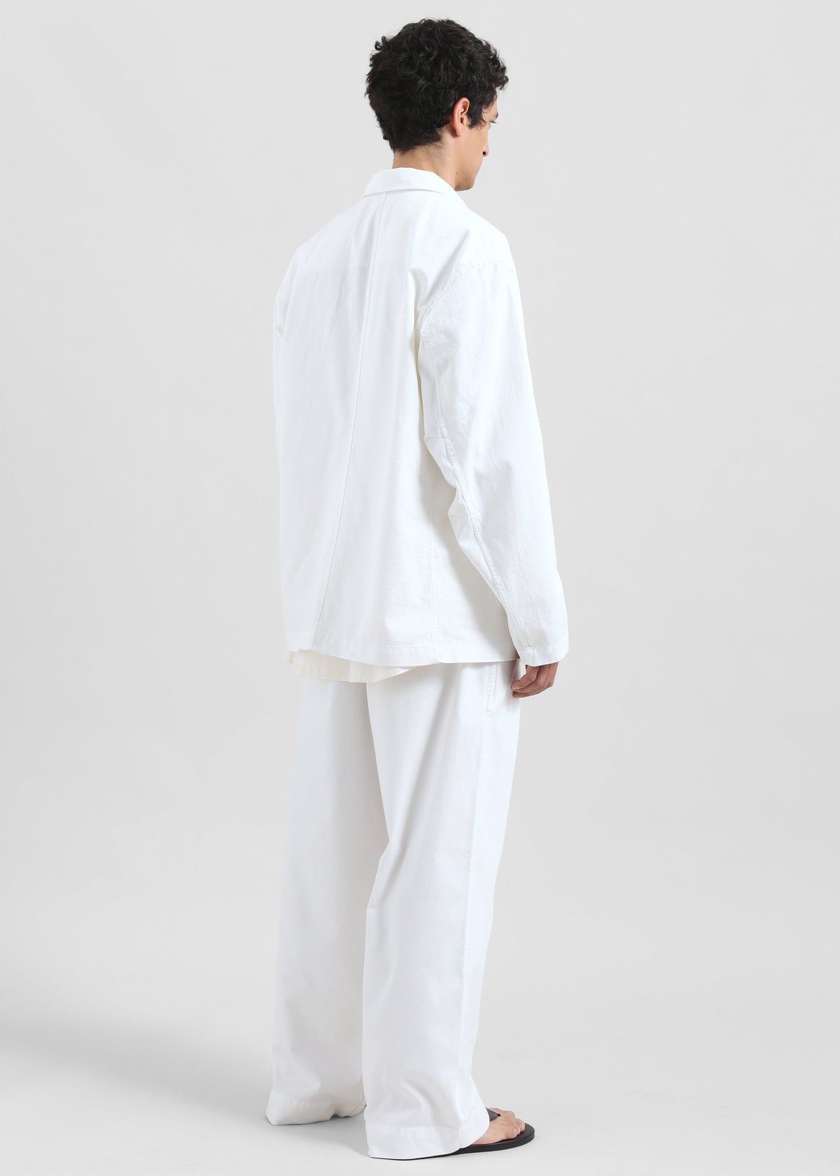 Denaye Cotton Blazer - White β view 8 of 9
