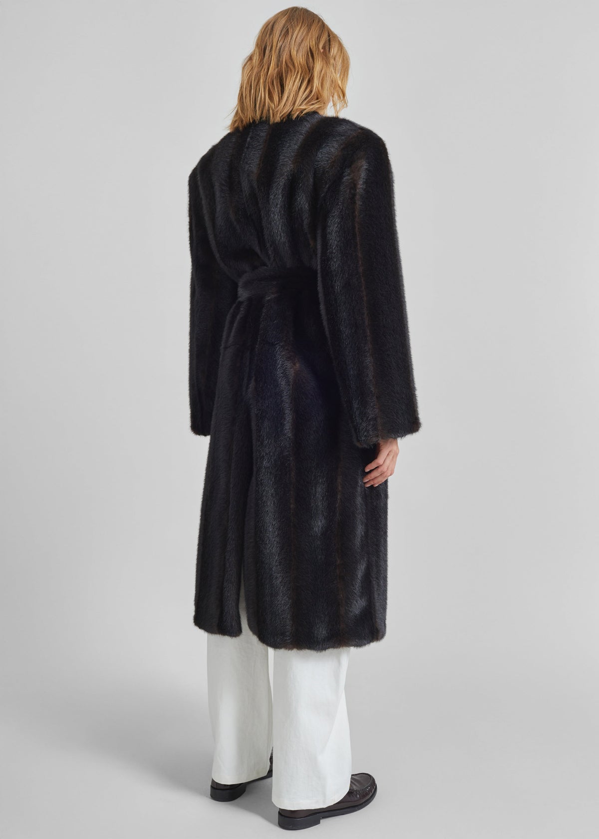 Destiny Padded Faux Fur Coat - Brown β view 9 of 10