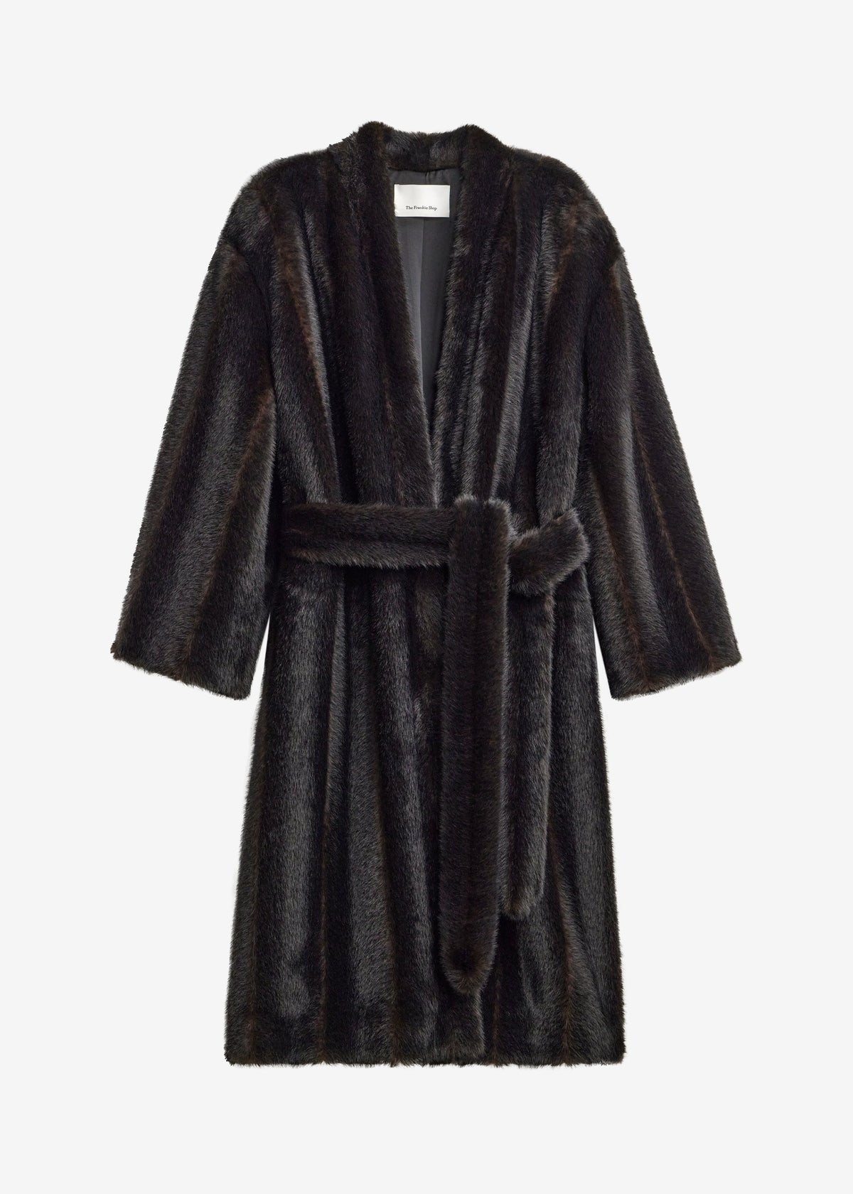 Destiny Padded Faux Fur Coat - Brown β view 10 of 10