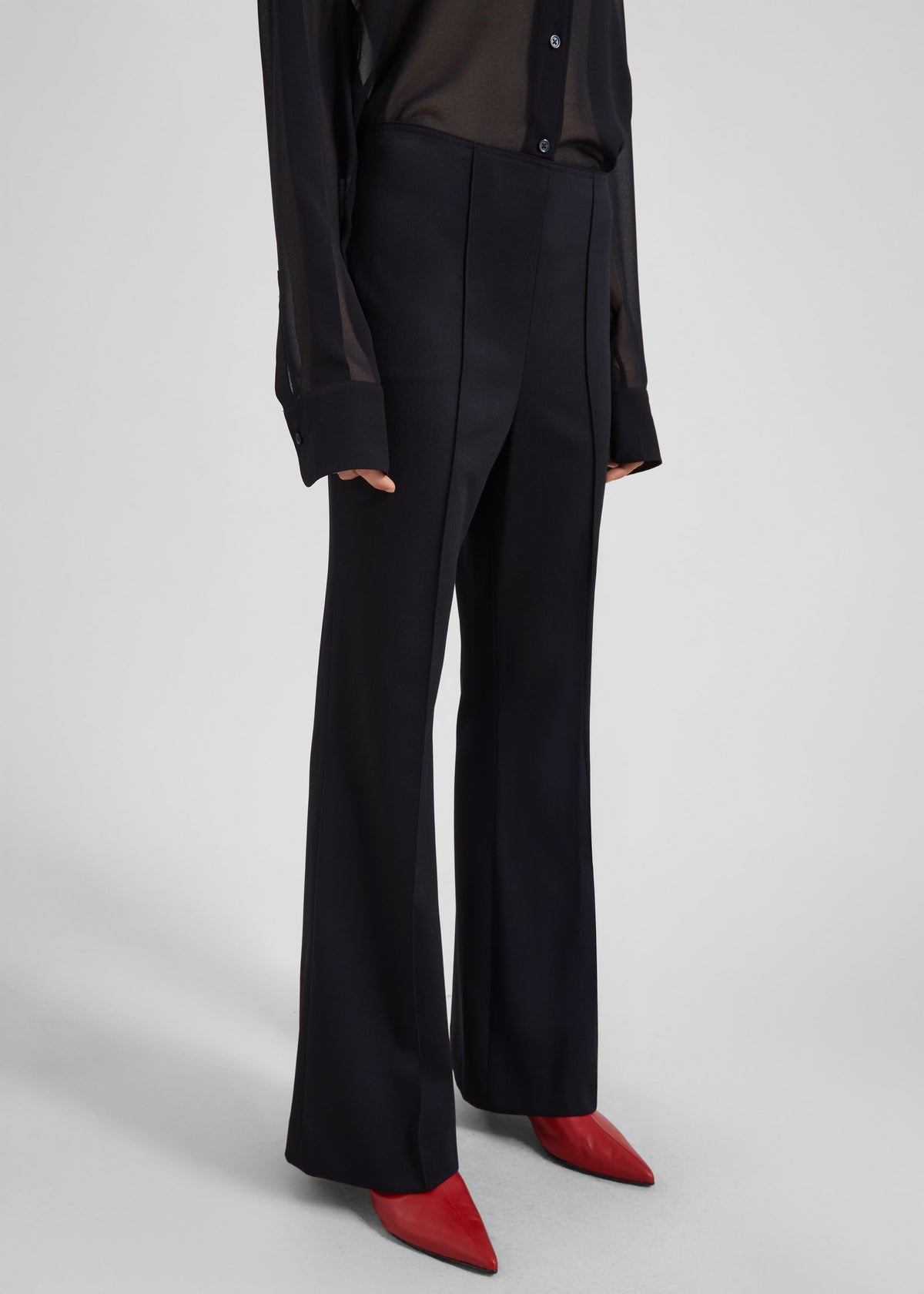 Dorotea Flared Pants - Black β view 2 of 8