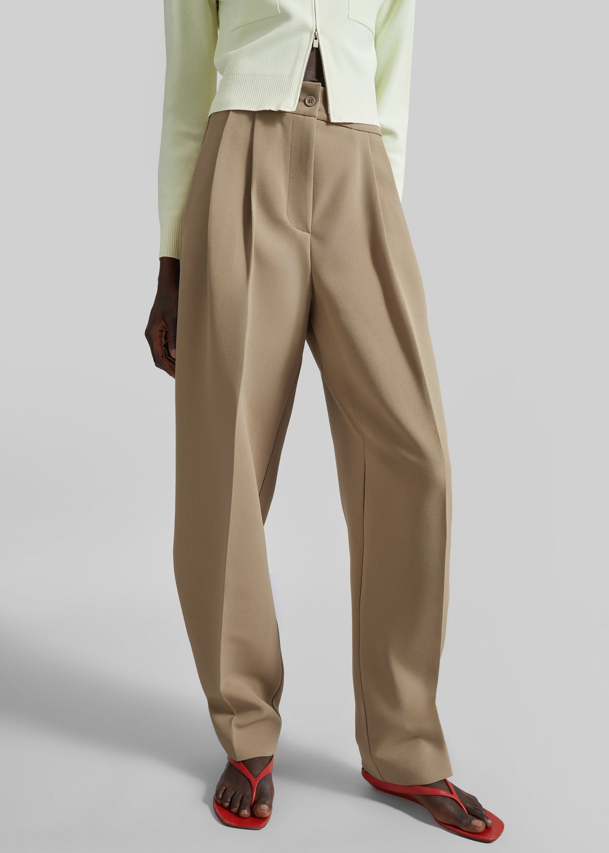 Doyer Pleated Trousers - Beige β view 7 of 12