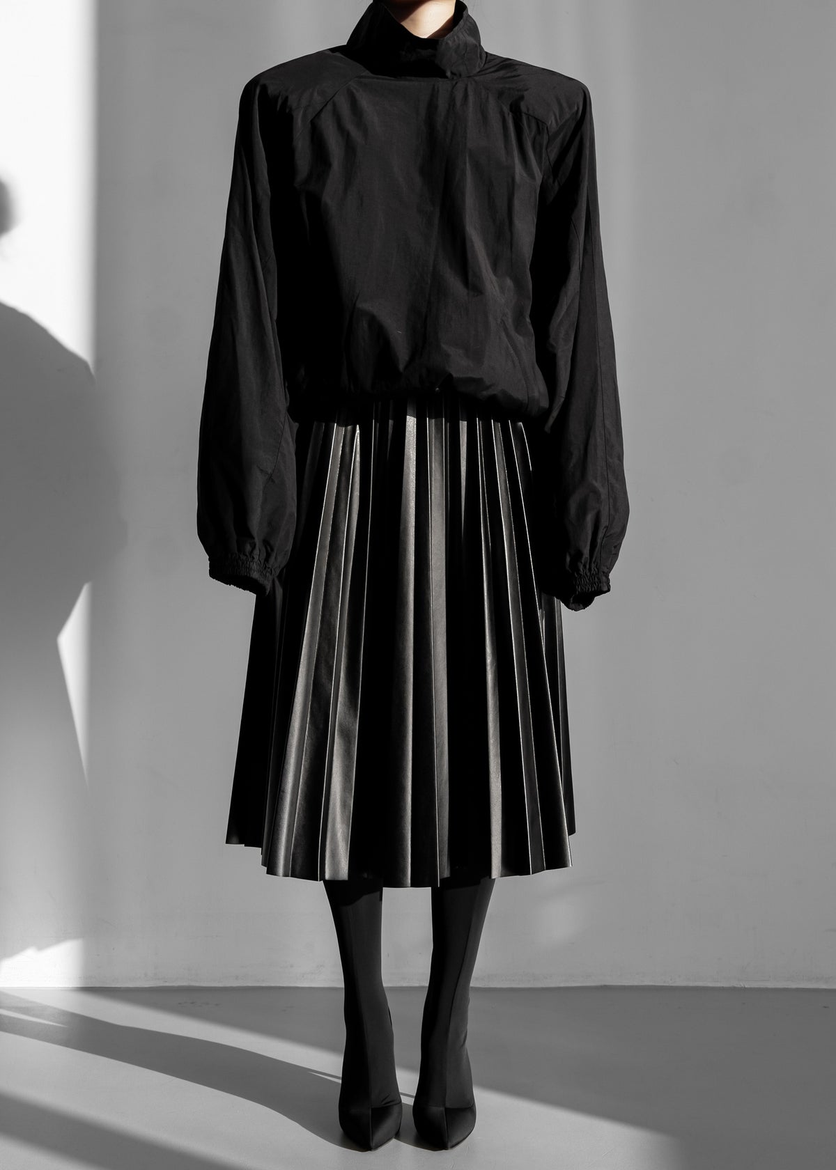 Doyle Mockneck Anorak - Black β view 8 of 13