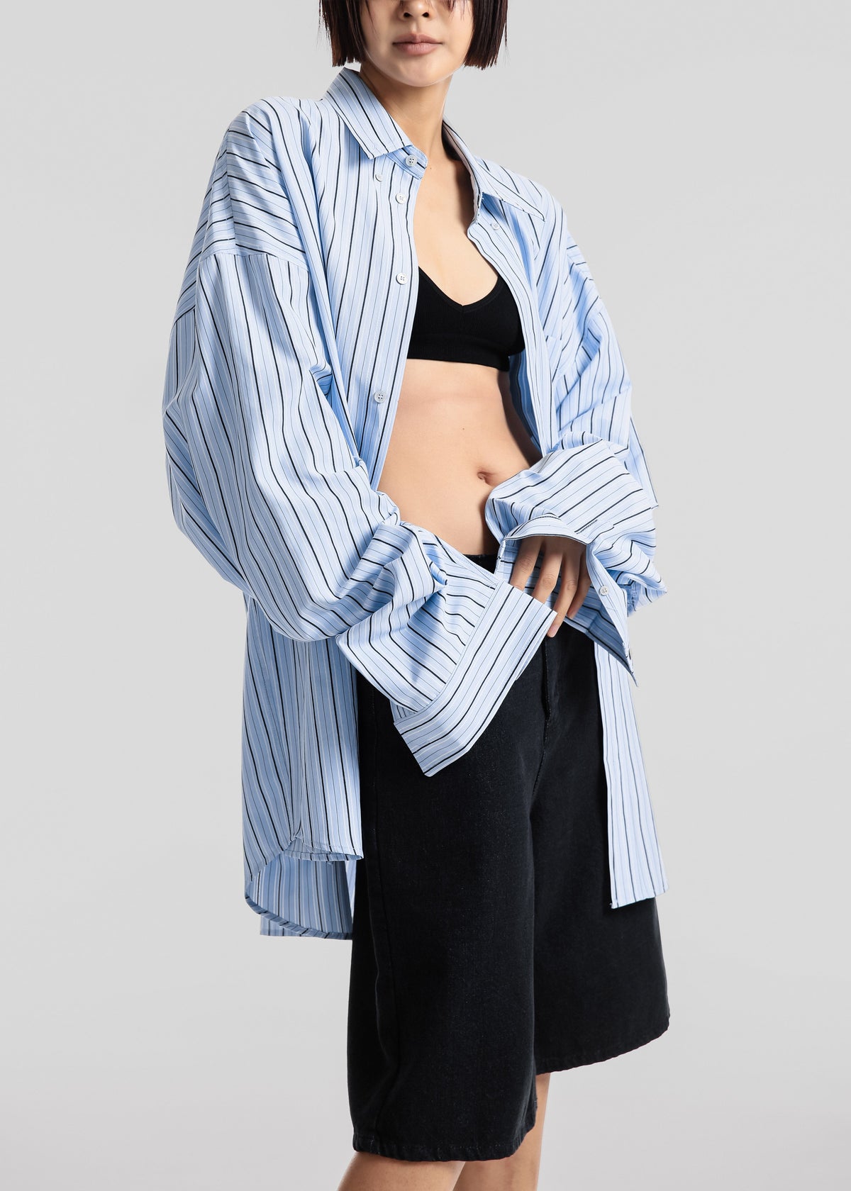 Drimna Shirt - Blue Stripe β view 2 of 8