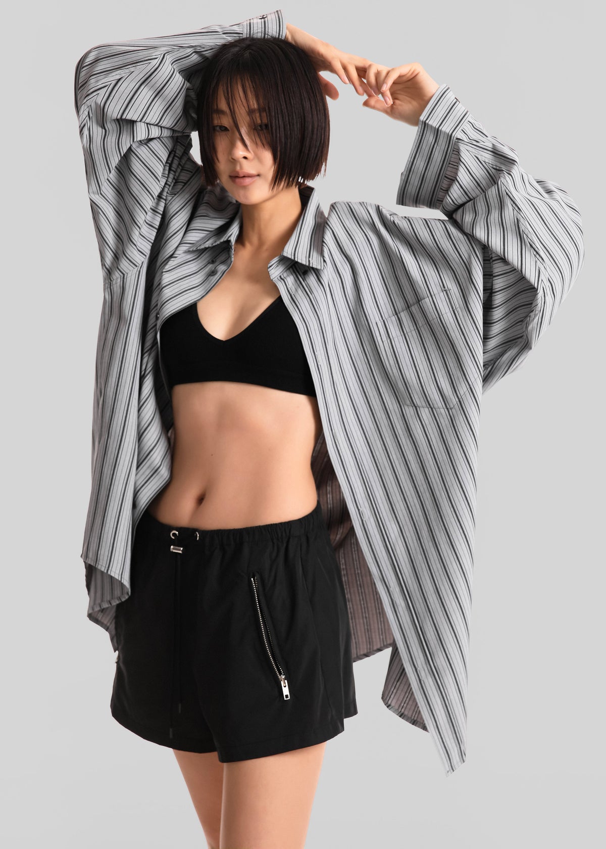 Drimna Shirt - Grey Stripe β view 6 of 9