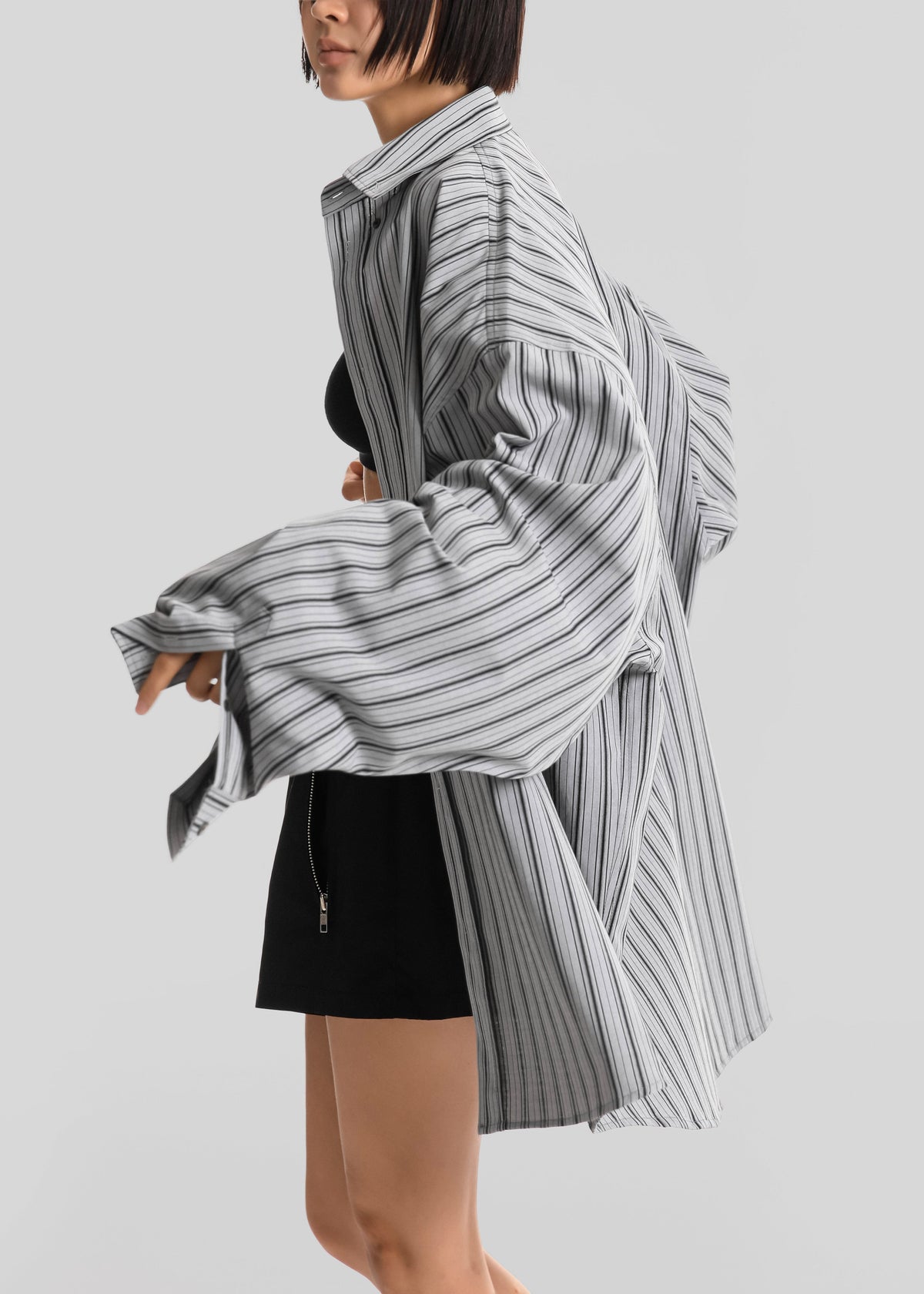 Drimna Shirt - Grey Stripe β view 2 of 9