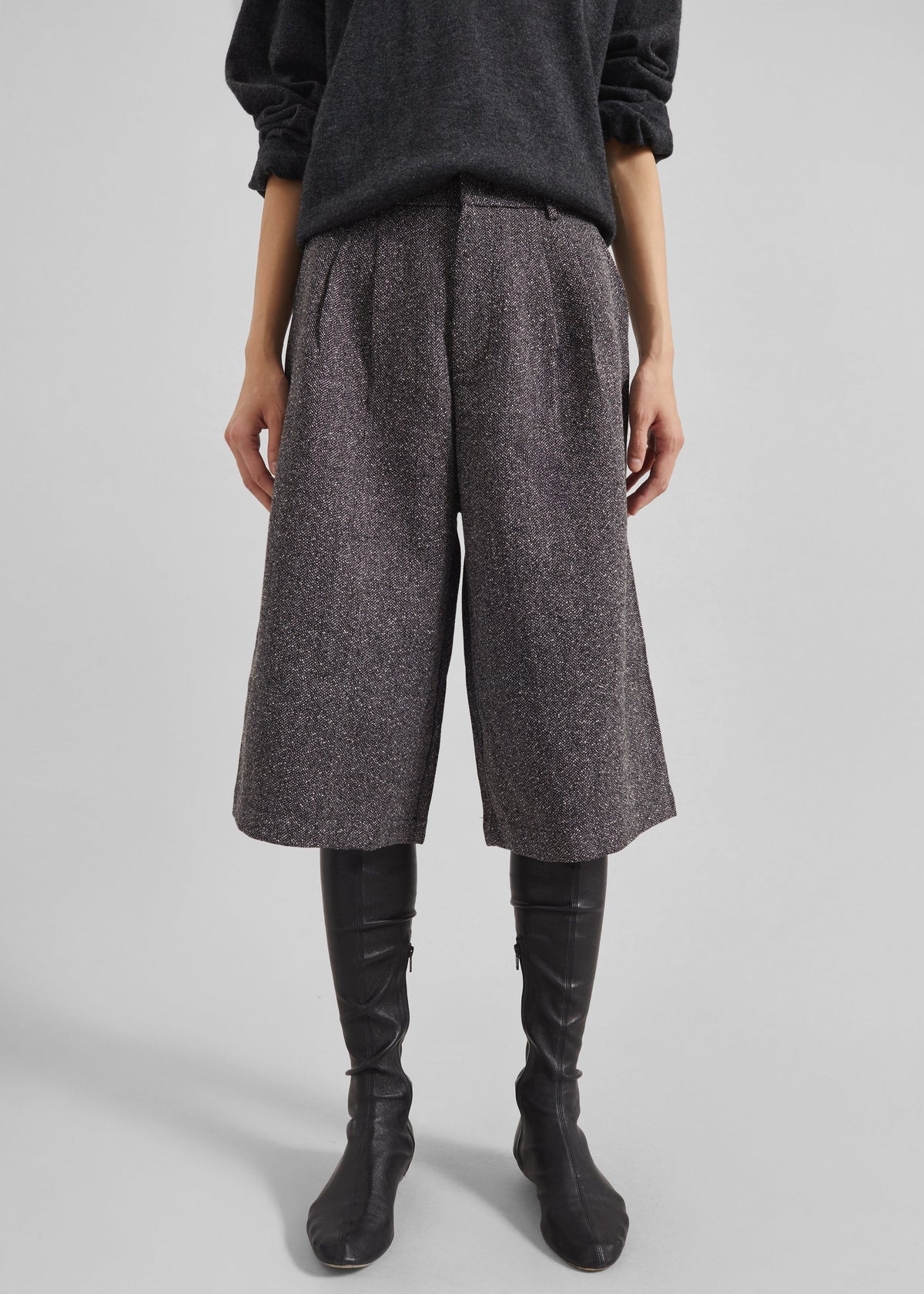 Dunley Bermuda Shorts - Charcoal Melange β view 5 of 9