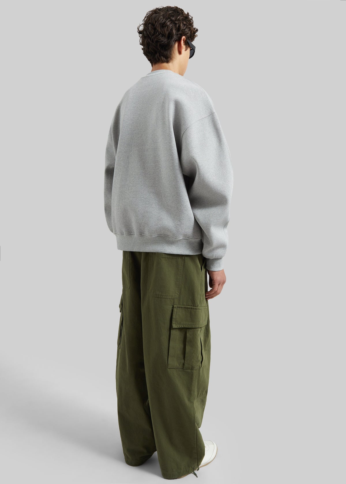 Dunloy Oversized Sweatshirt - Light Grey β view 5 of 6