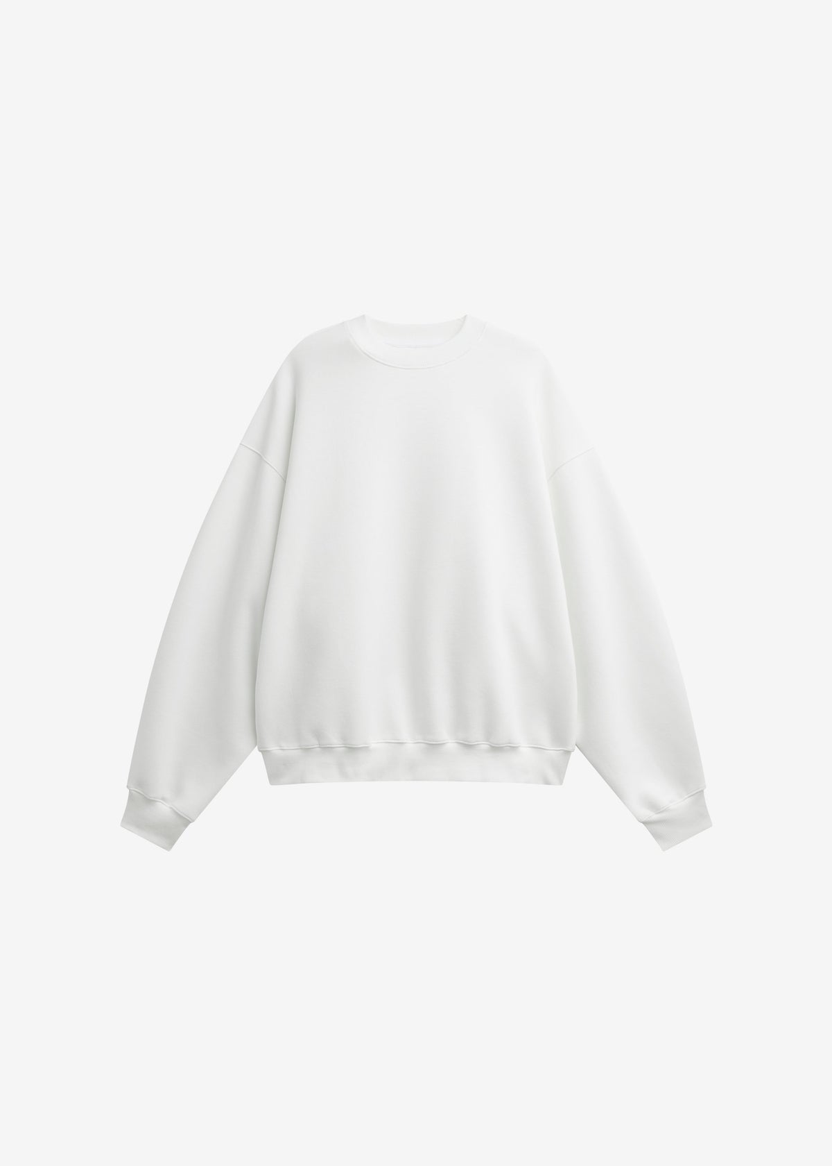 Dunloy Oversized Sweatshirt - White β view 7 of 7
