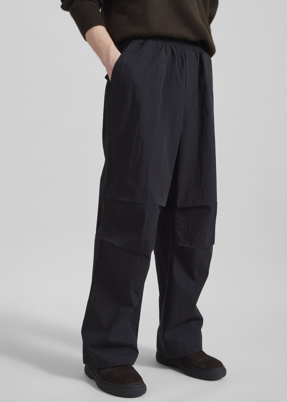Dunmore Parachute Pants - Black β view 1 of 8