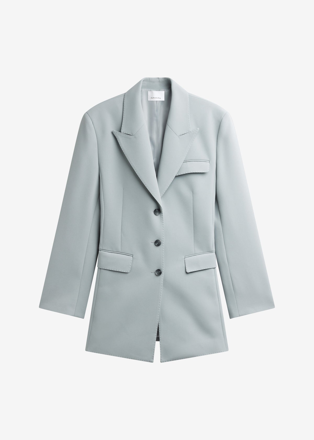 Duved Cinched Blazer - Slate Grey β view 9 of 9