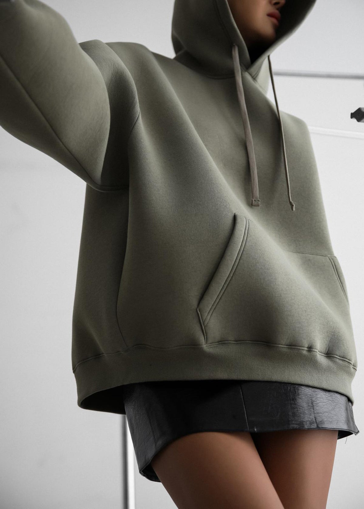 Easton Oversized Hoodie - Khaki β view 2 of 12
