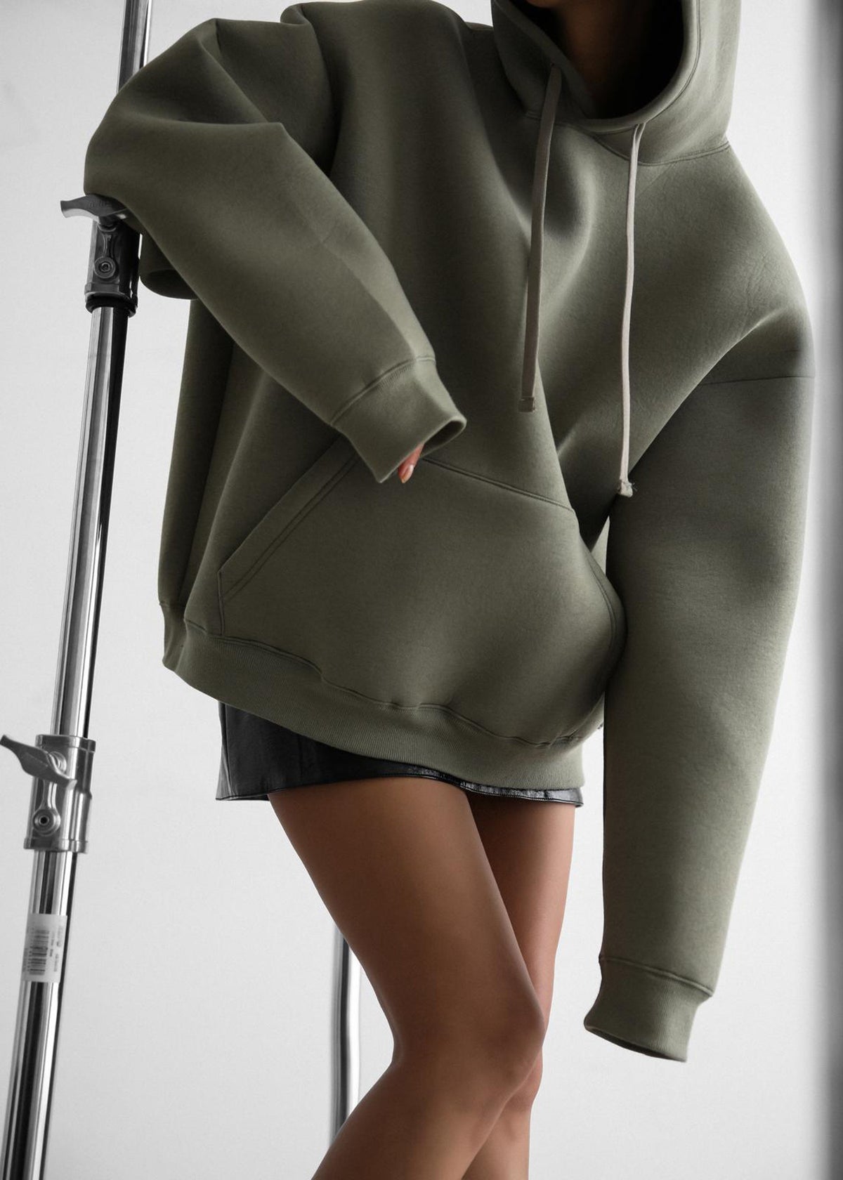 Easton Oversized Hoodie - Khaki β view 1 of 12