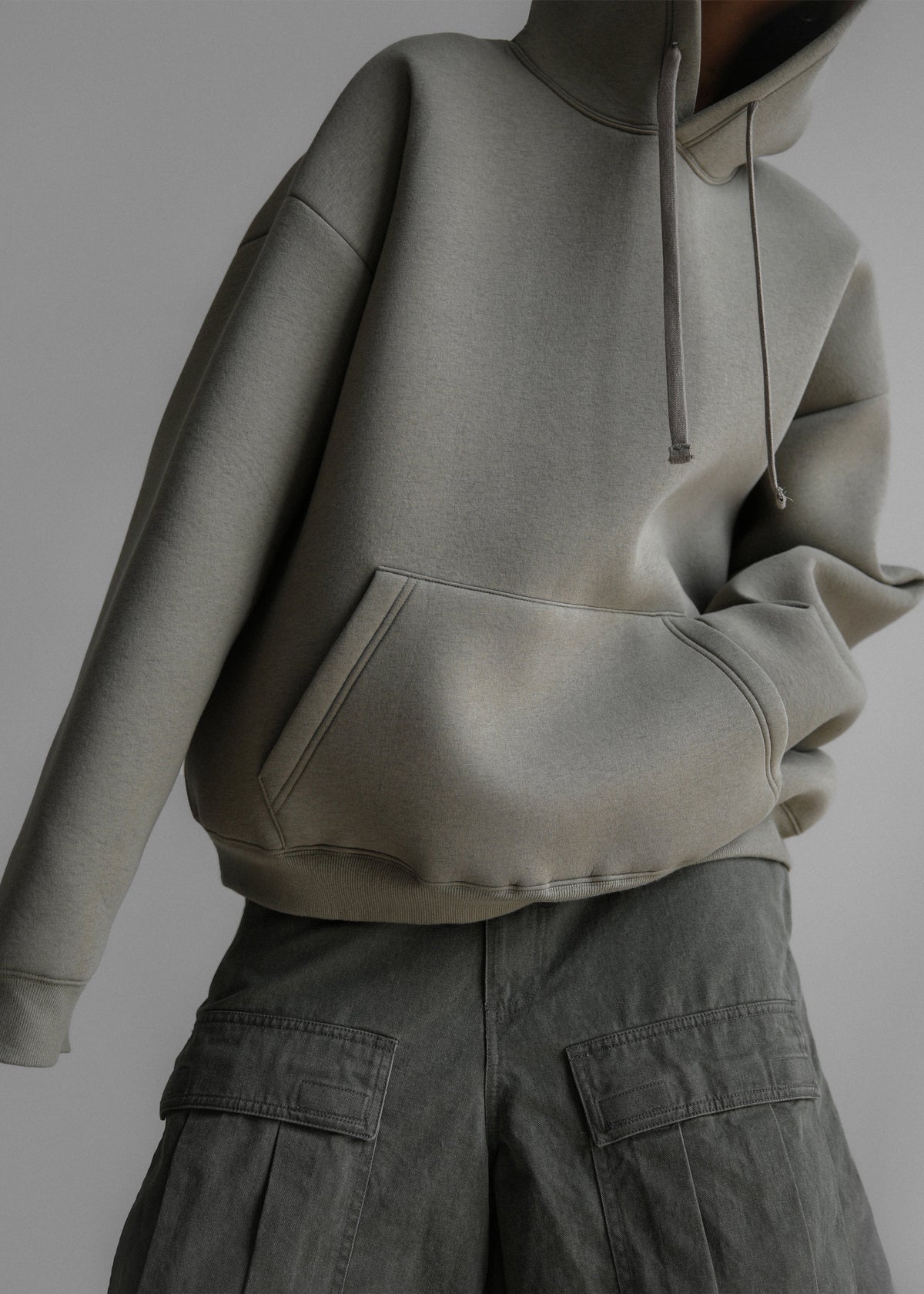 Easton Oversized Hoodie - Khaki β view 10 of 12