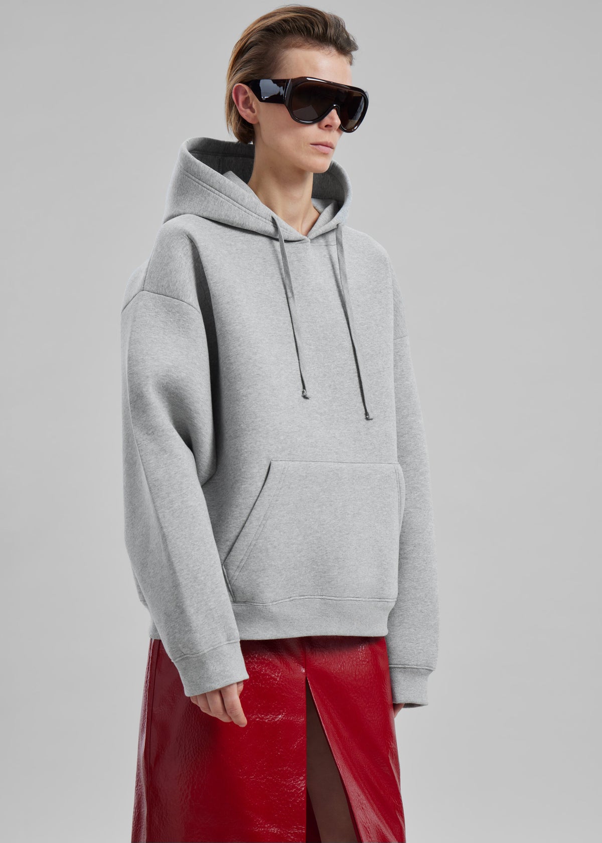 Easton Oversized Hoodie - Light Grey β view 10 of 12