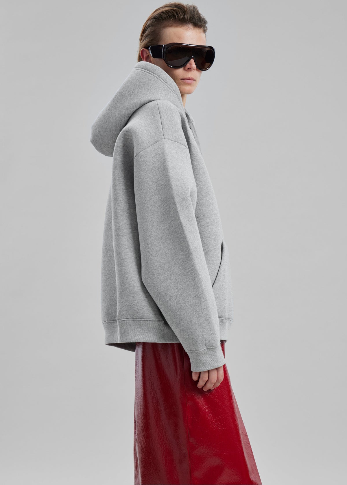 Easton Oversized Hoodie - Light Grey β view 6 of 12