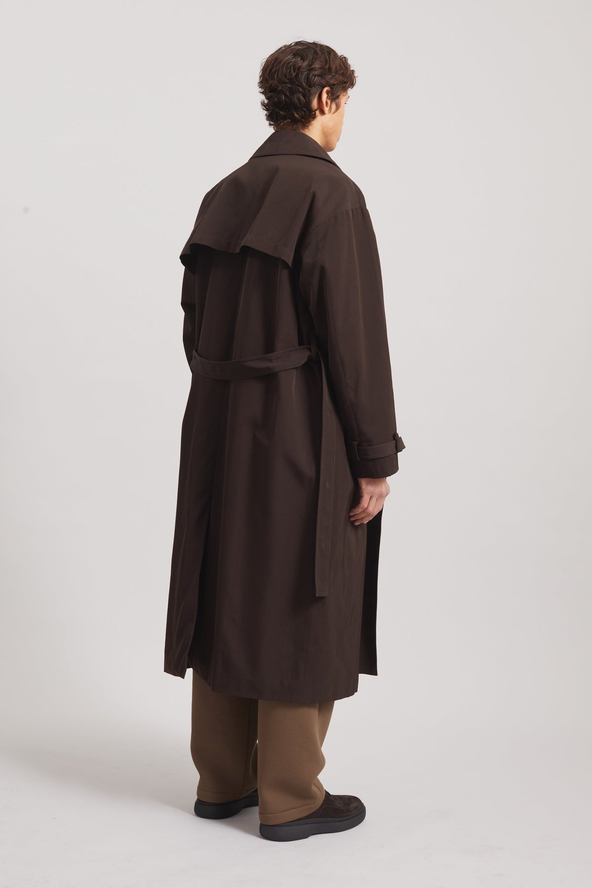 Edris Trench Coat - Brown β view 6 of 7