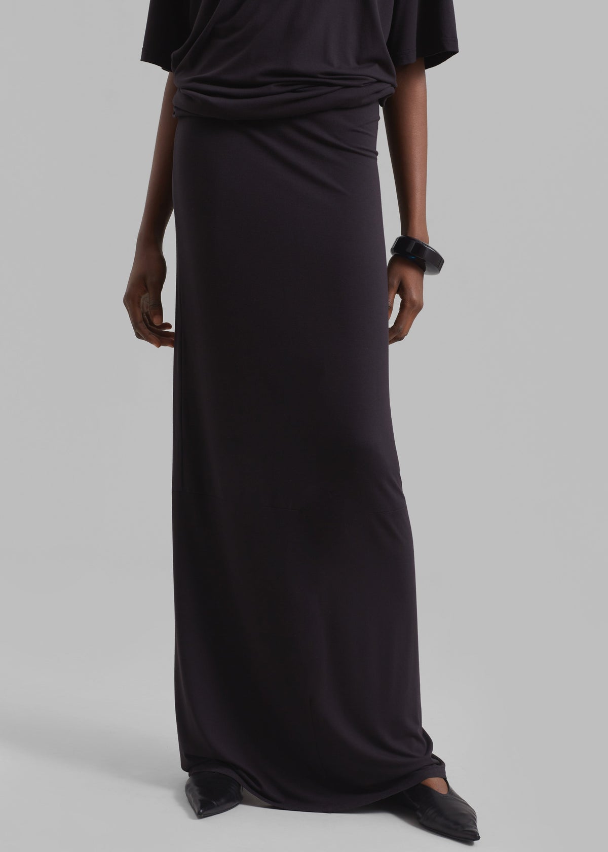 Ella Maxi Skirt - Dark Plum β view 1 of 8