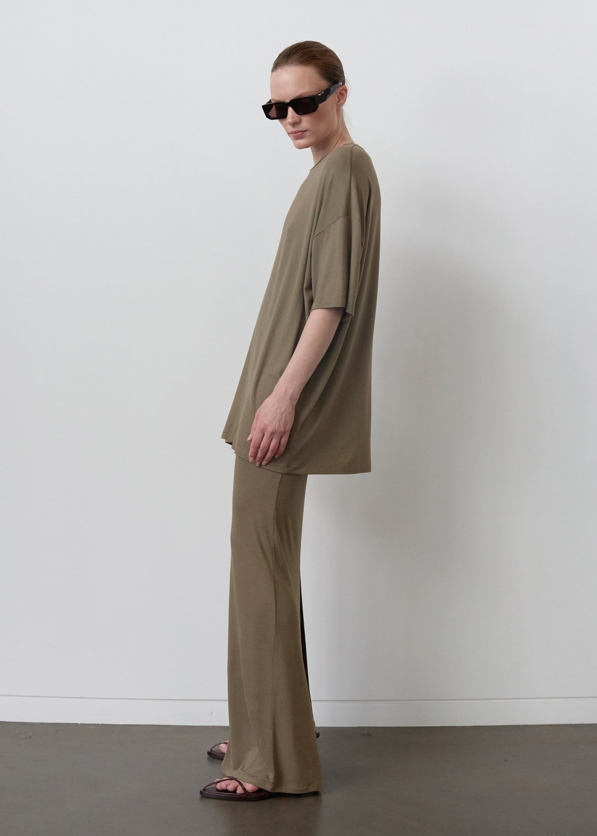 Ella Maxi Skirt - Khaki Brown β view 5 of 10