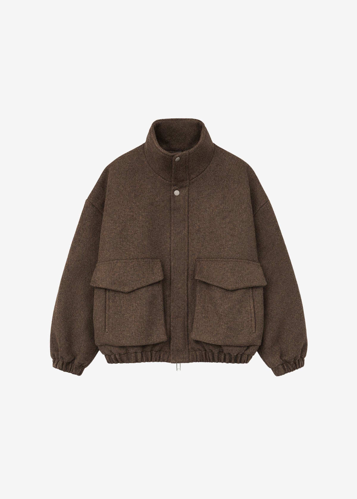 Elle Aviator Jacket - Brown Melange β view 9 of 9