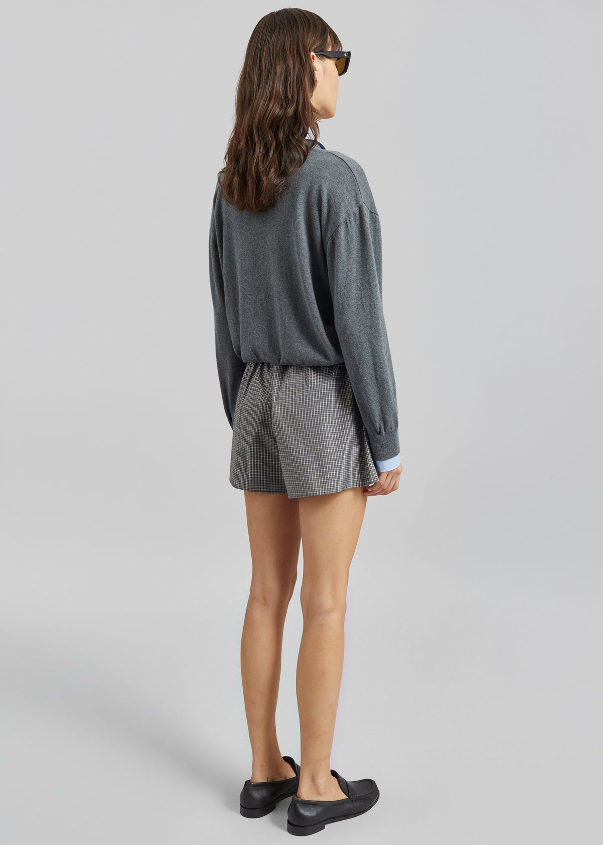 Ello Boxer Shorts - Checked Grey β view 5 of 6