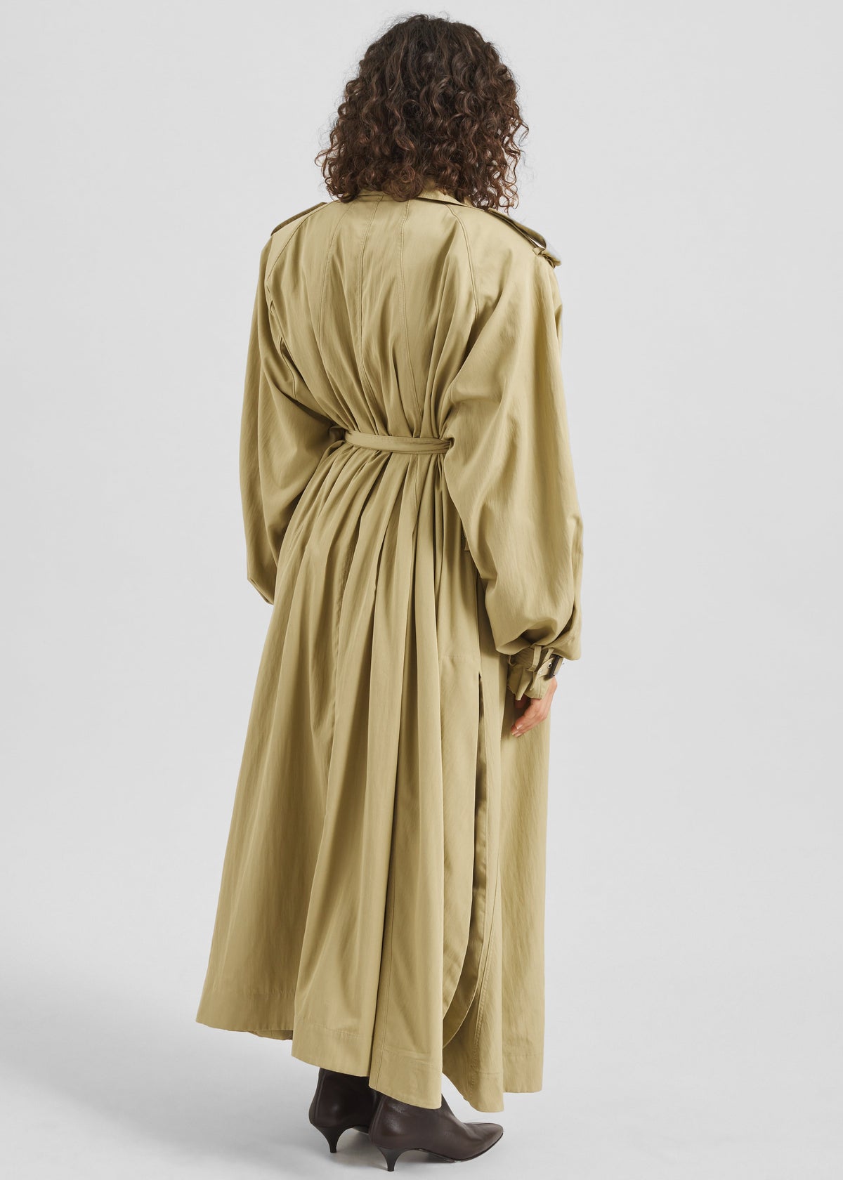 Elsdon Fluid Long Trench - Camel β view 9 of 10