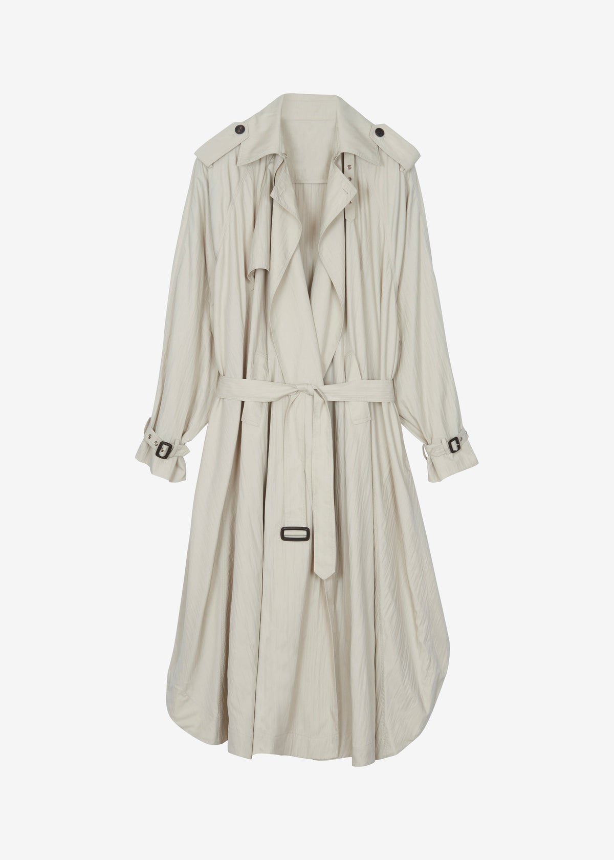 Elsdon Fluid Long Trench - Light Beige β view 11 of 11