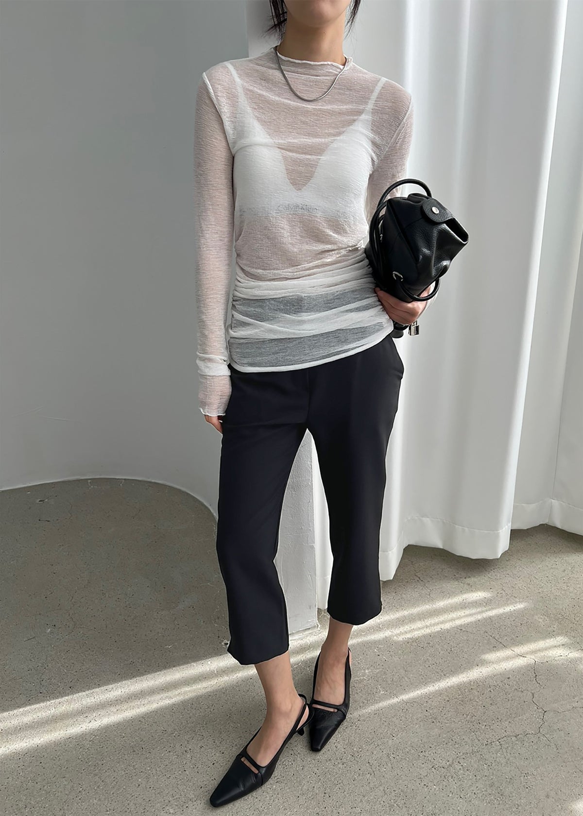 Emersyn Capri Pants - Black β view 7 of 10