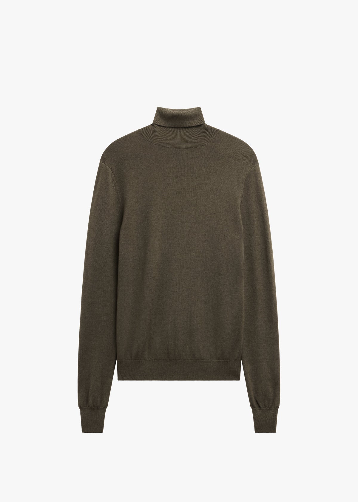 Eve Thin Turtleneck Sweater - Olive β view 7 of 7