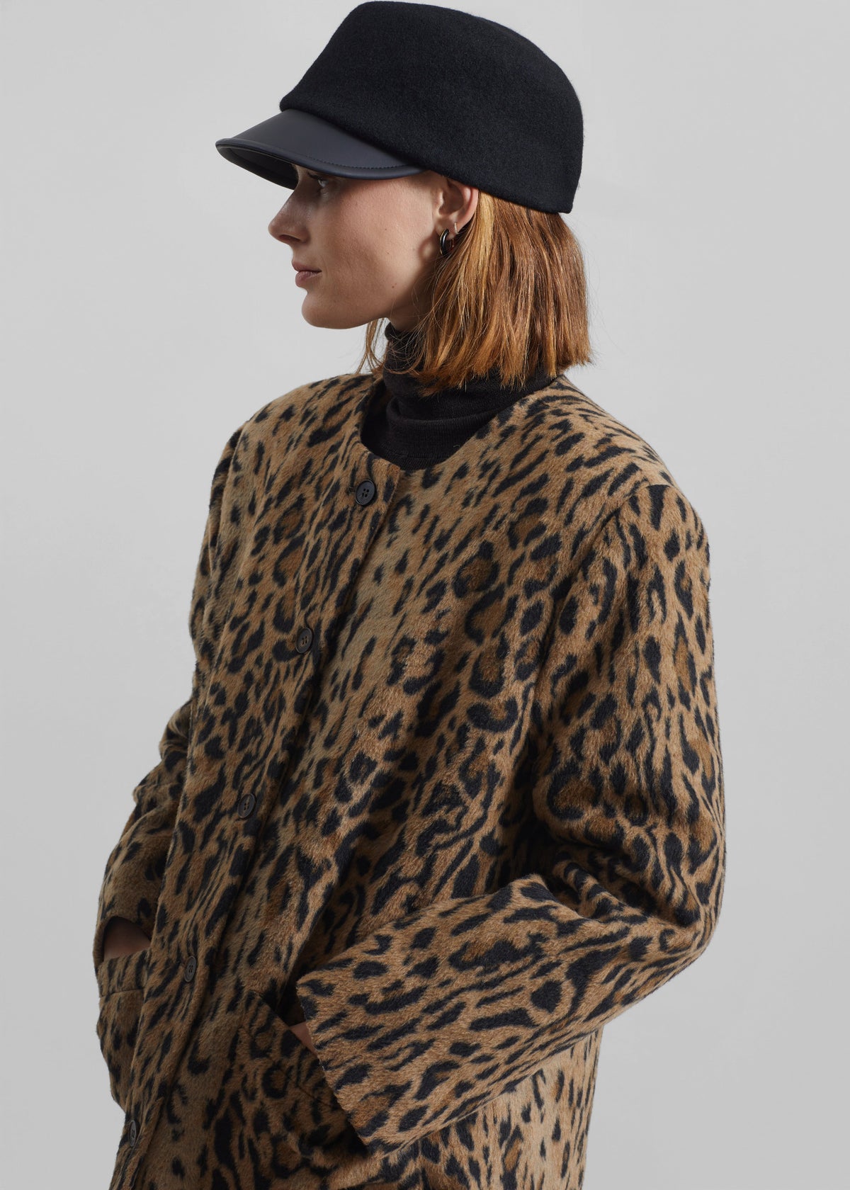 Evolene Boxy Jacket - Leopard Brown β view 6 of 13