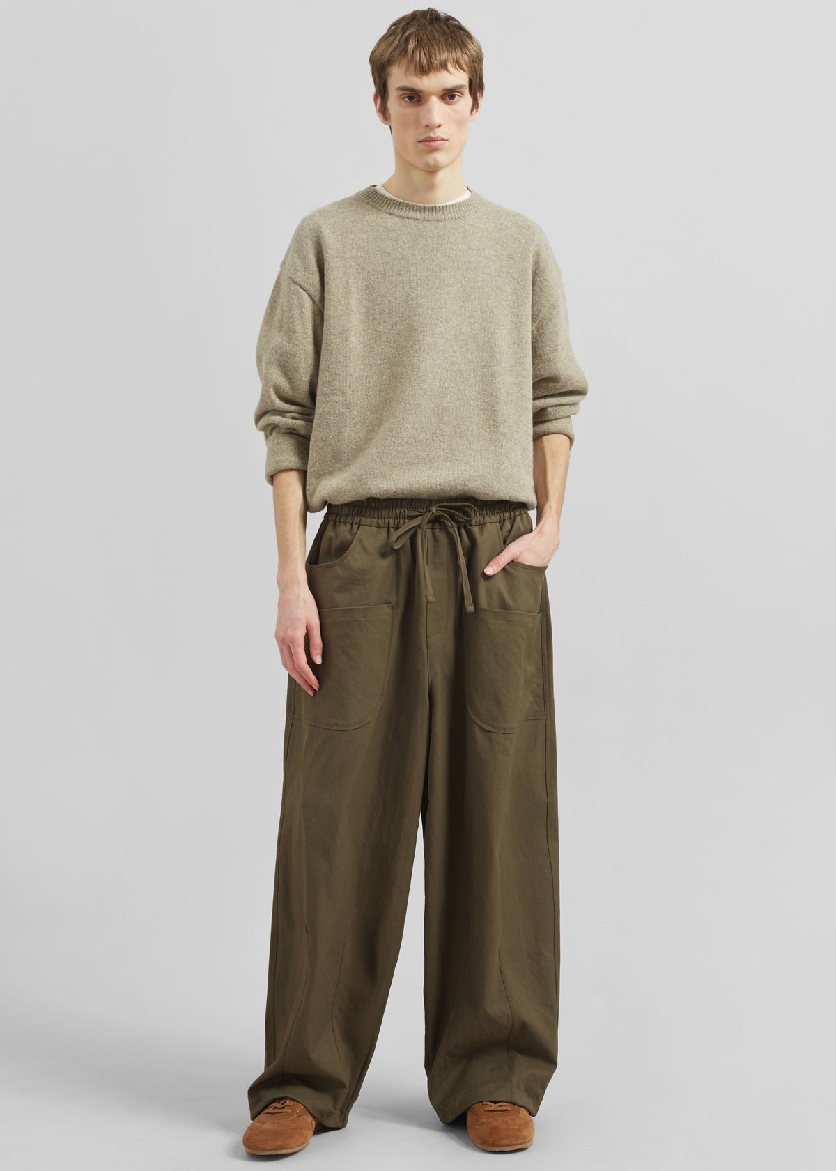 Fae Balloon Pants - Army Green β view 2 of 8