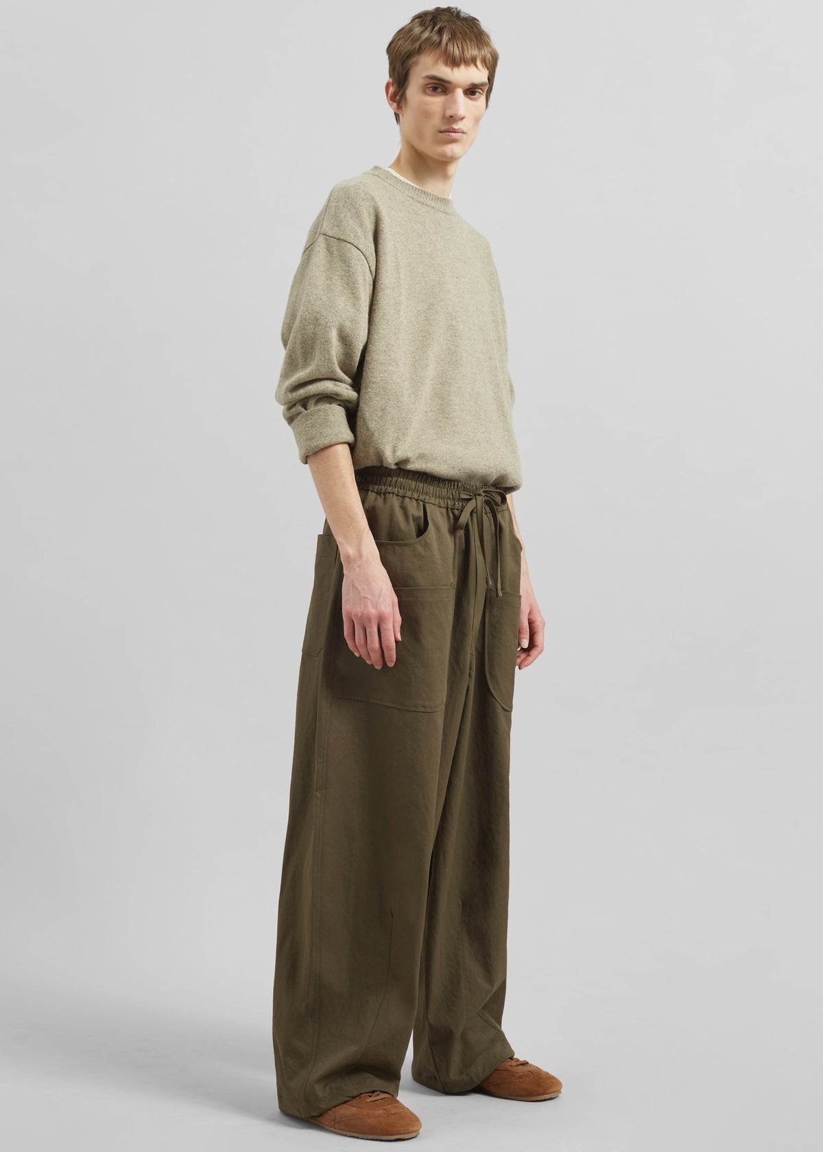 Fae Balloon Pants - Army Green β view 5 of 8
