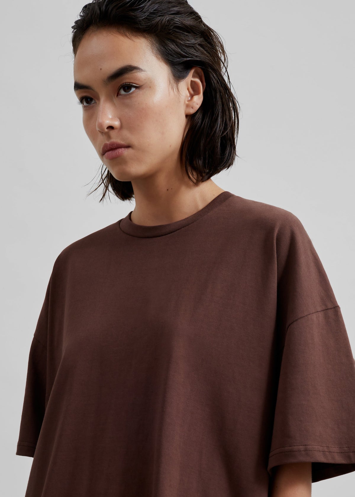 Faro Boxy Tee - Brown β view 3 of 8