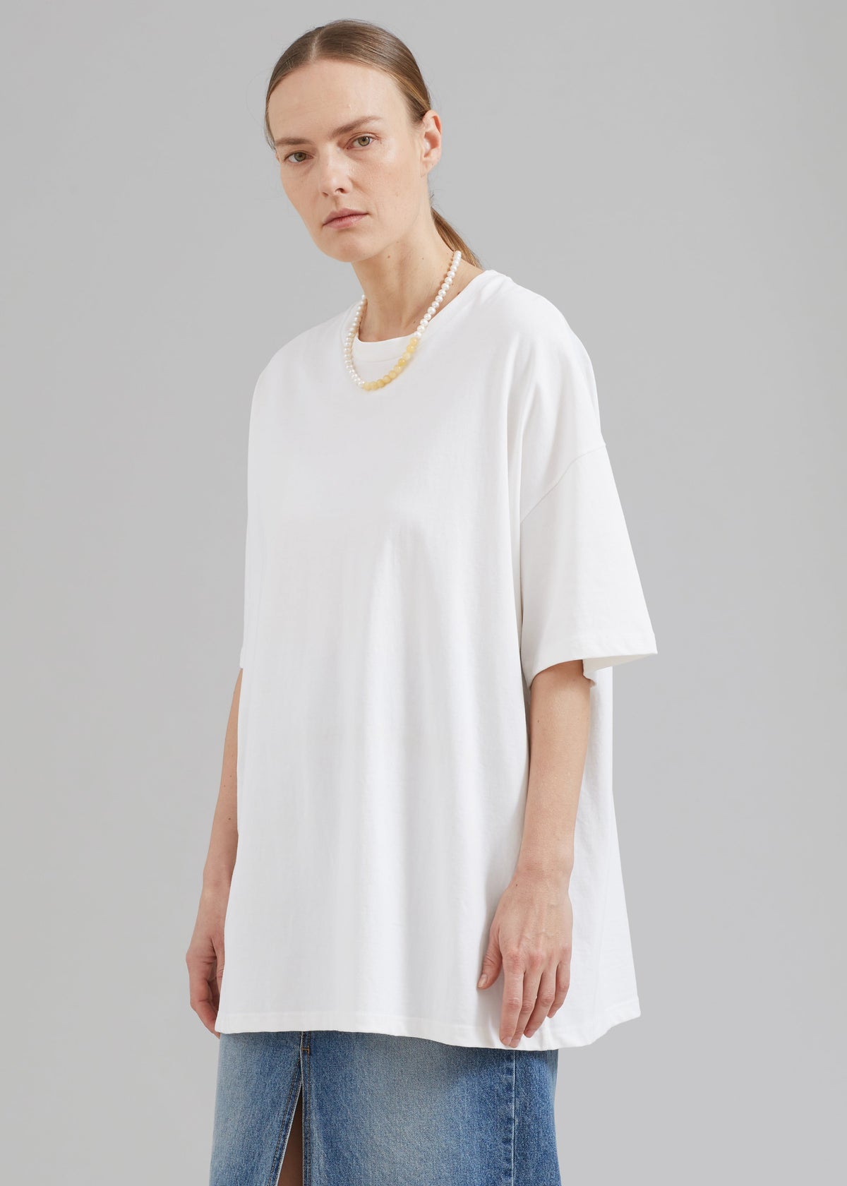 Faro Boxy Tee - White β view 3 of 10
