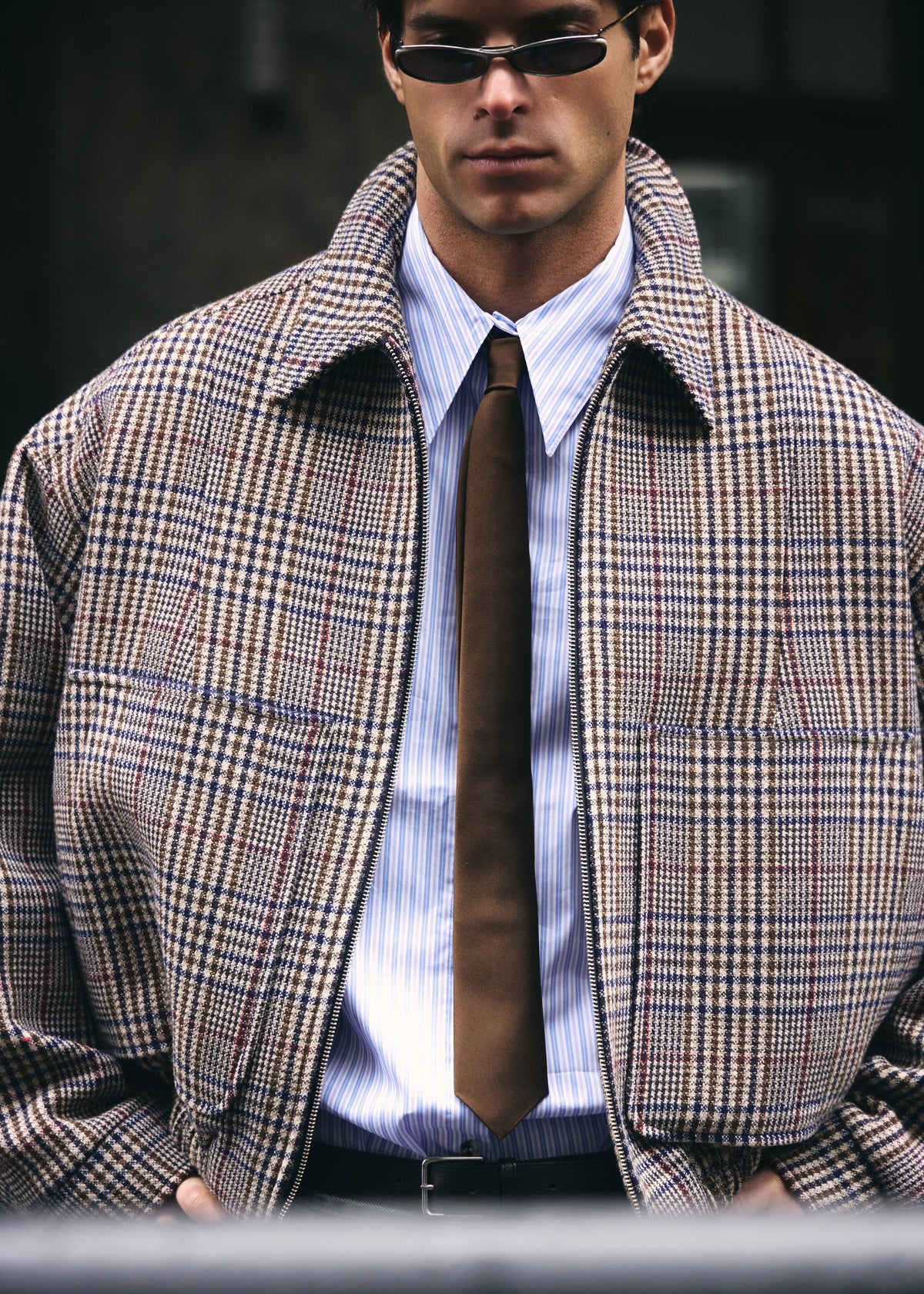 Felix Wool Jacket - Beige Glen Plaid β view 6 of 13