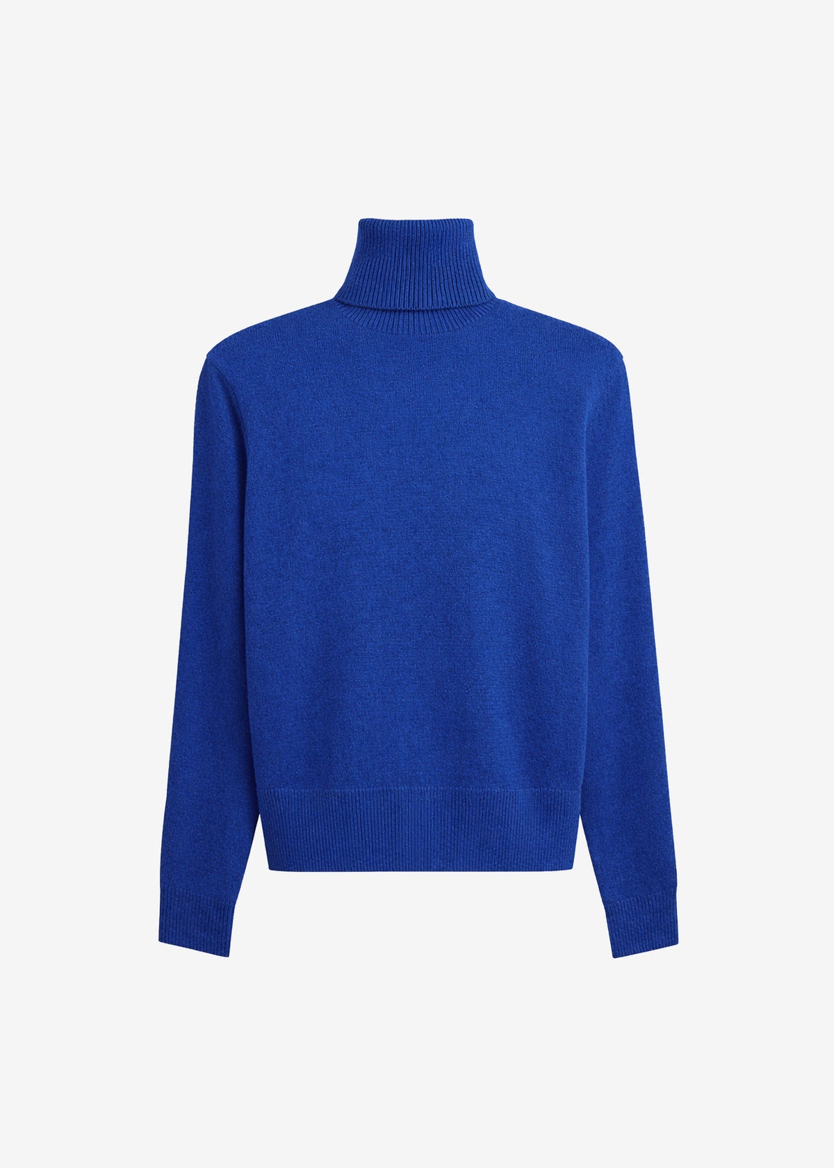 Gala Padded Knit Turtleneck - Blue β view 5 of 5