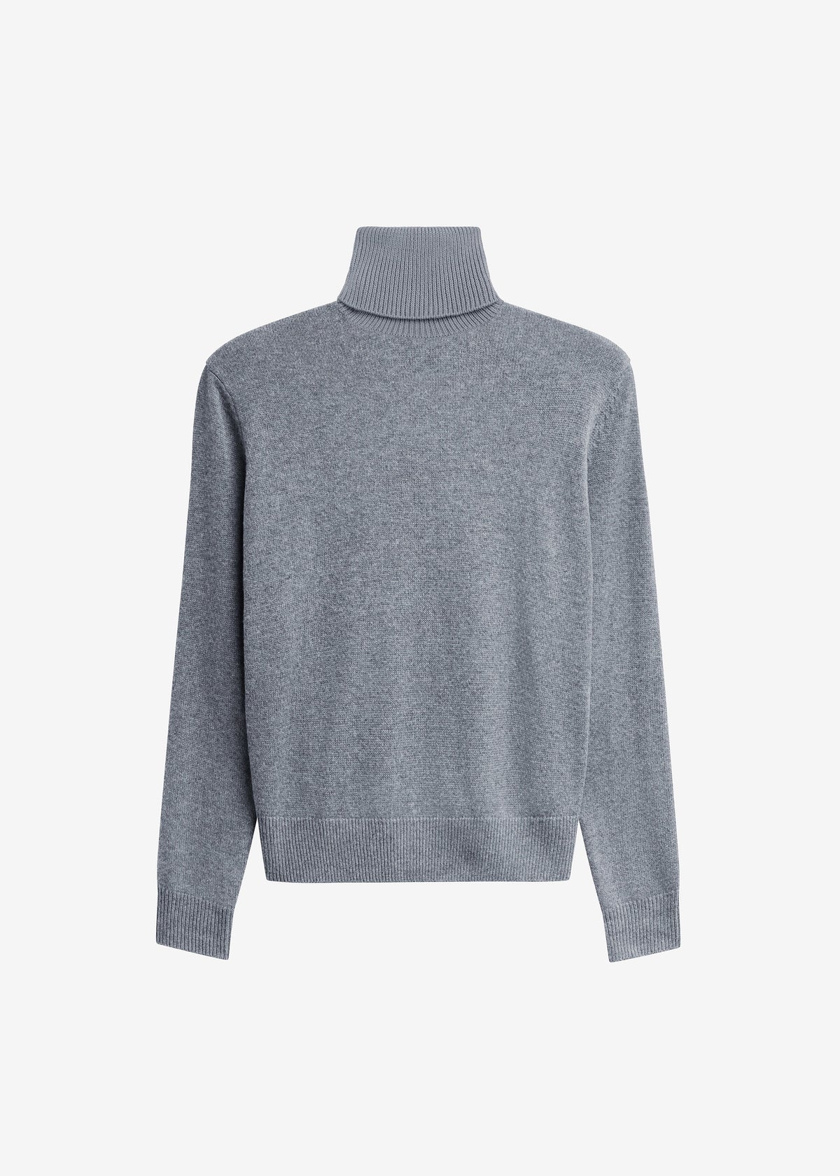 Gala Padded Knit Turtleneck - Dark Grey β view 7 of 7