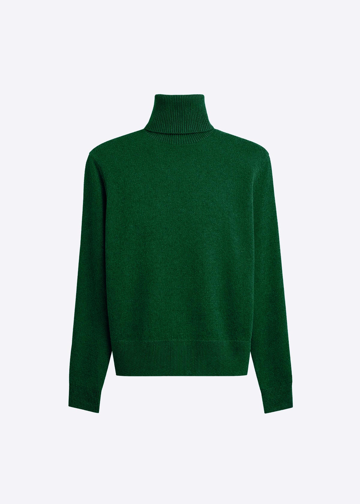 Gala Padded Knit Turtleneck - Forest Green β view 6 of 6