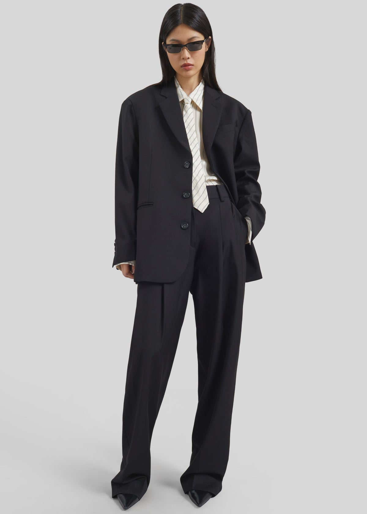Gelso Oversized Blazer - Black β view 6 of 11